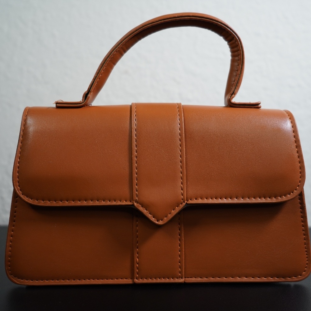 Unbranded Cute Brown Crossbody Bag Small NWOT